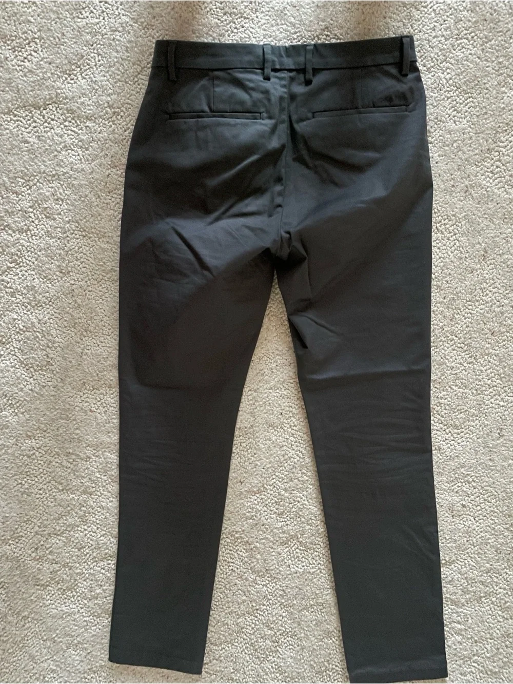 Calvin Klein Men's Black Dress Pants - Slim Straight